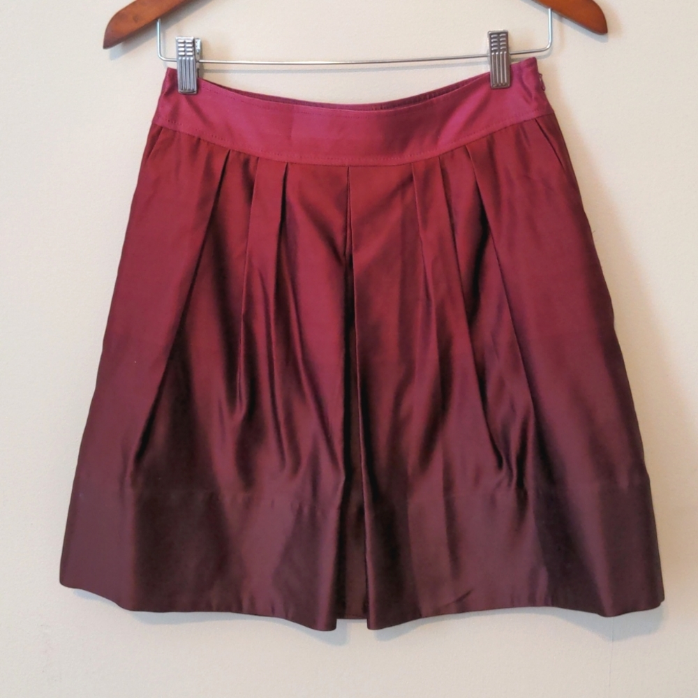 Holiday ombre party skirt - A-line with pockets - Ann Taylor Petites